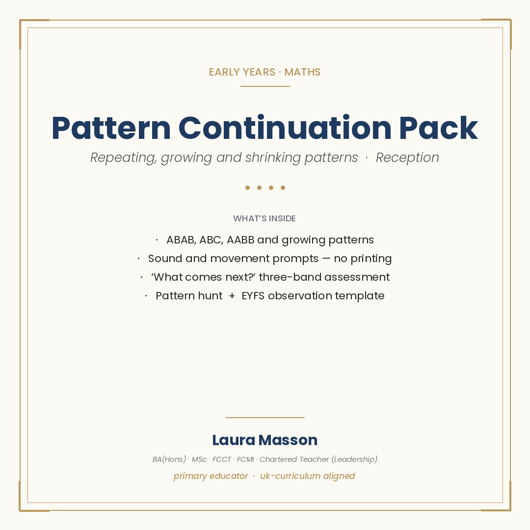 Pattern Continuation Pack