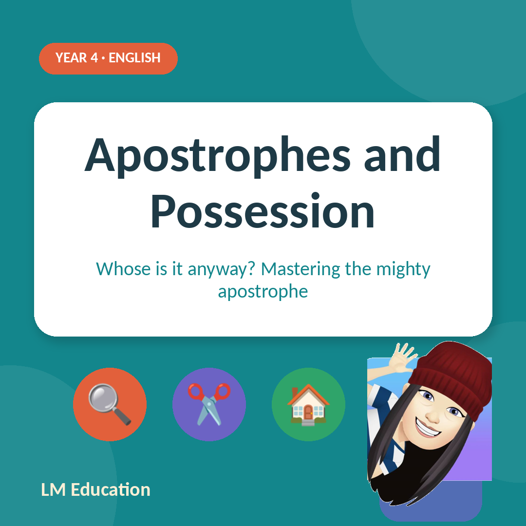 Apostrophes and Possession — Year 4 English