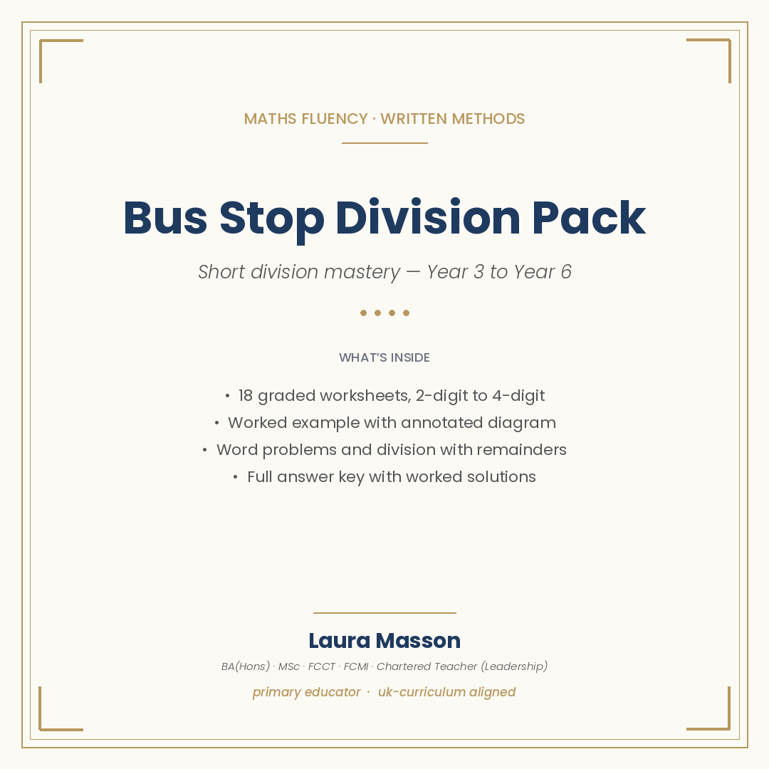 Bus-Stop Division Pack