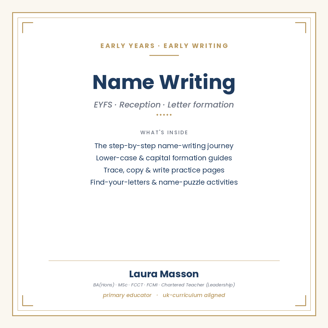 Name Writing Pack