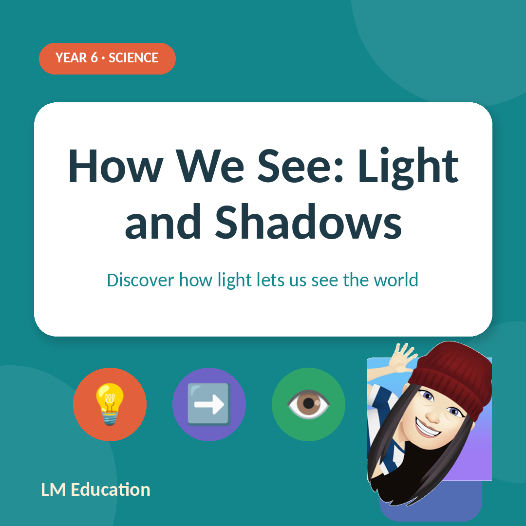 How We See: Light and Shadows — Year 6 Science