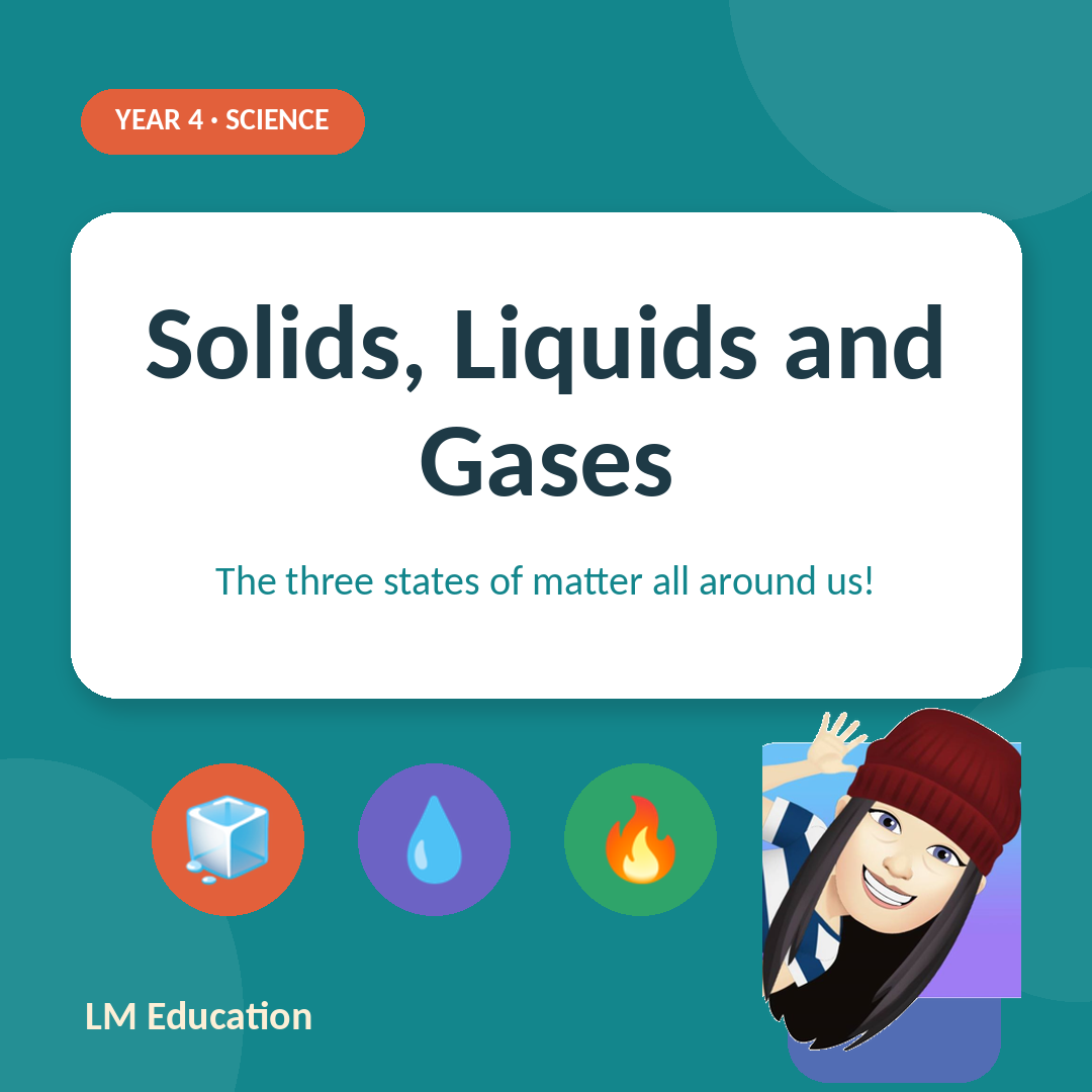 Solids, Liquids and Gases — Year 4 Science