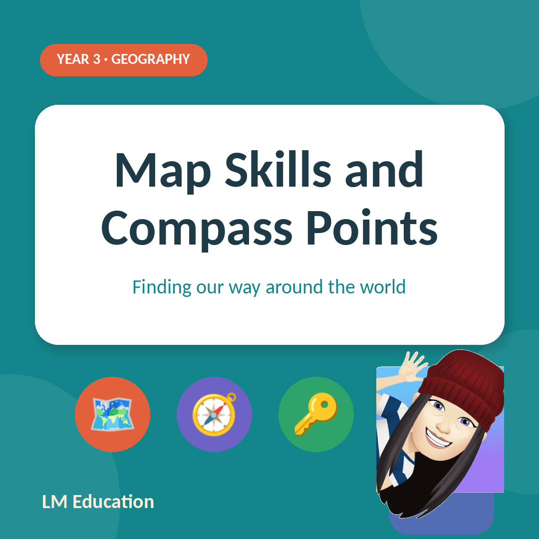 Map Skills and Compass Points — Year 3 Geography