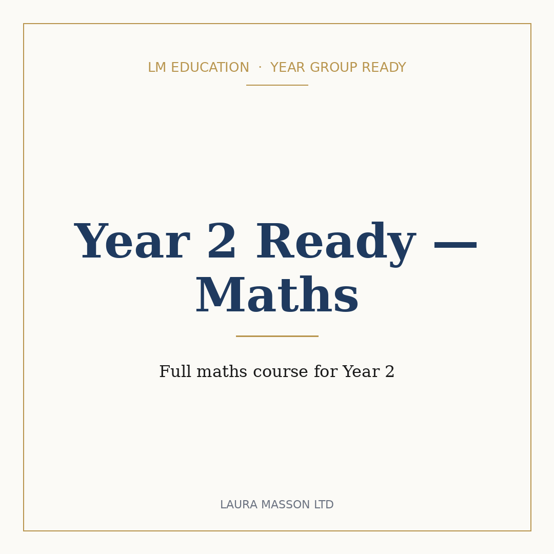 Year 2 Ready — Maths