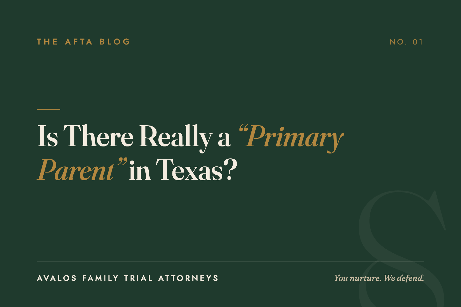 Is There Really a “Primary Parent” in Texas? What the Supreme Court Just Said