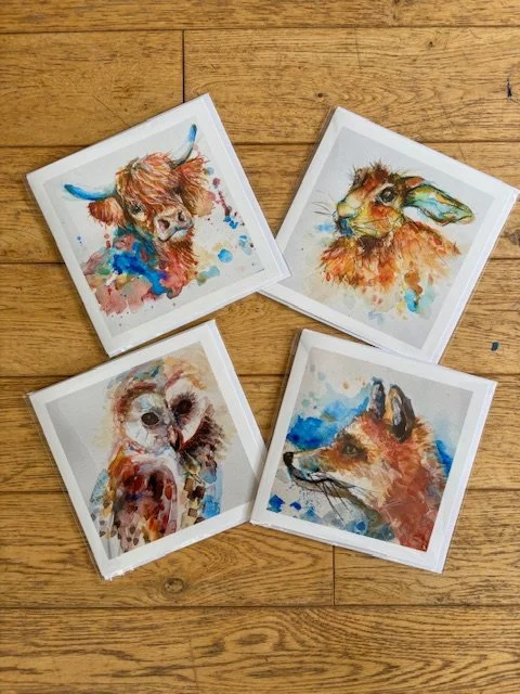 Winter Animal Cards
