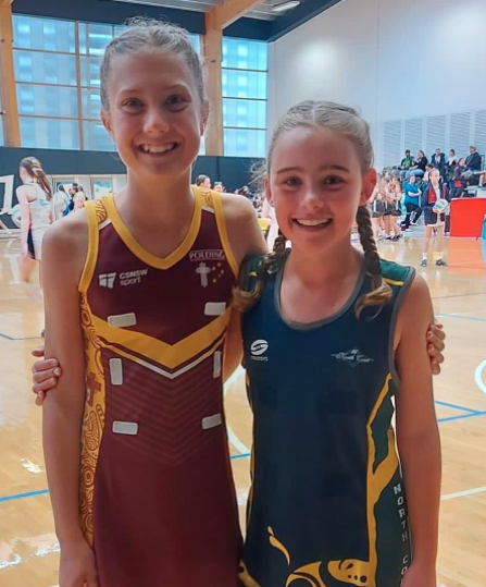 Throwback to 2022! Zali and teammate Makenzie back when Zali first started cracking into the talented pathway program.