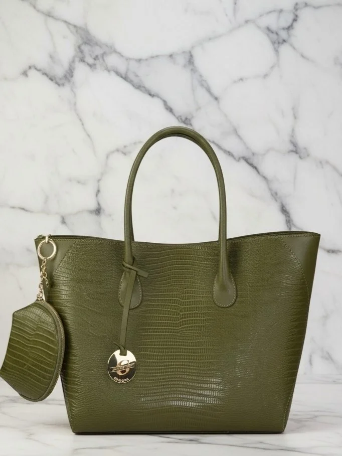 Shopper grande stampa cocco 27x46x19 cm