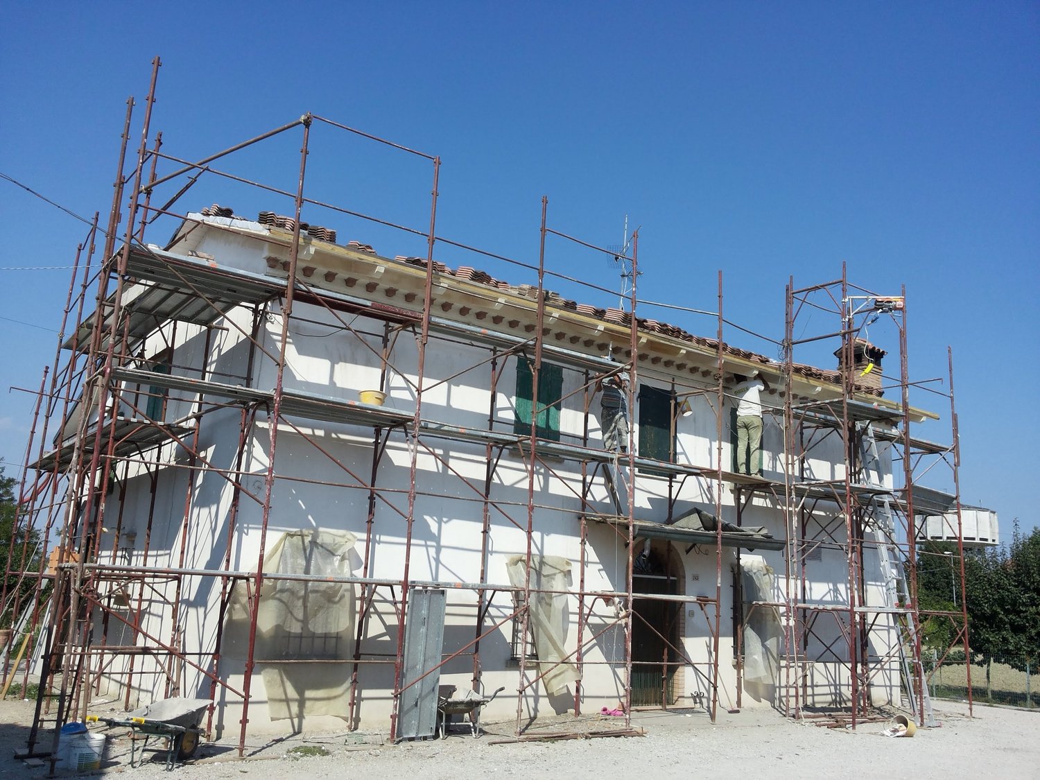 Lavorazioni in cantiere