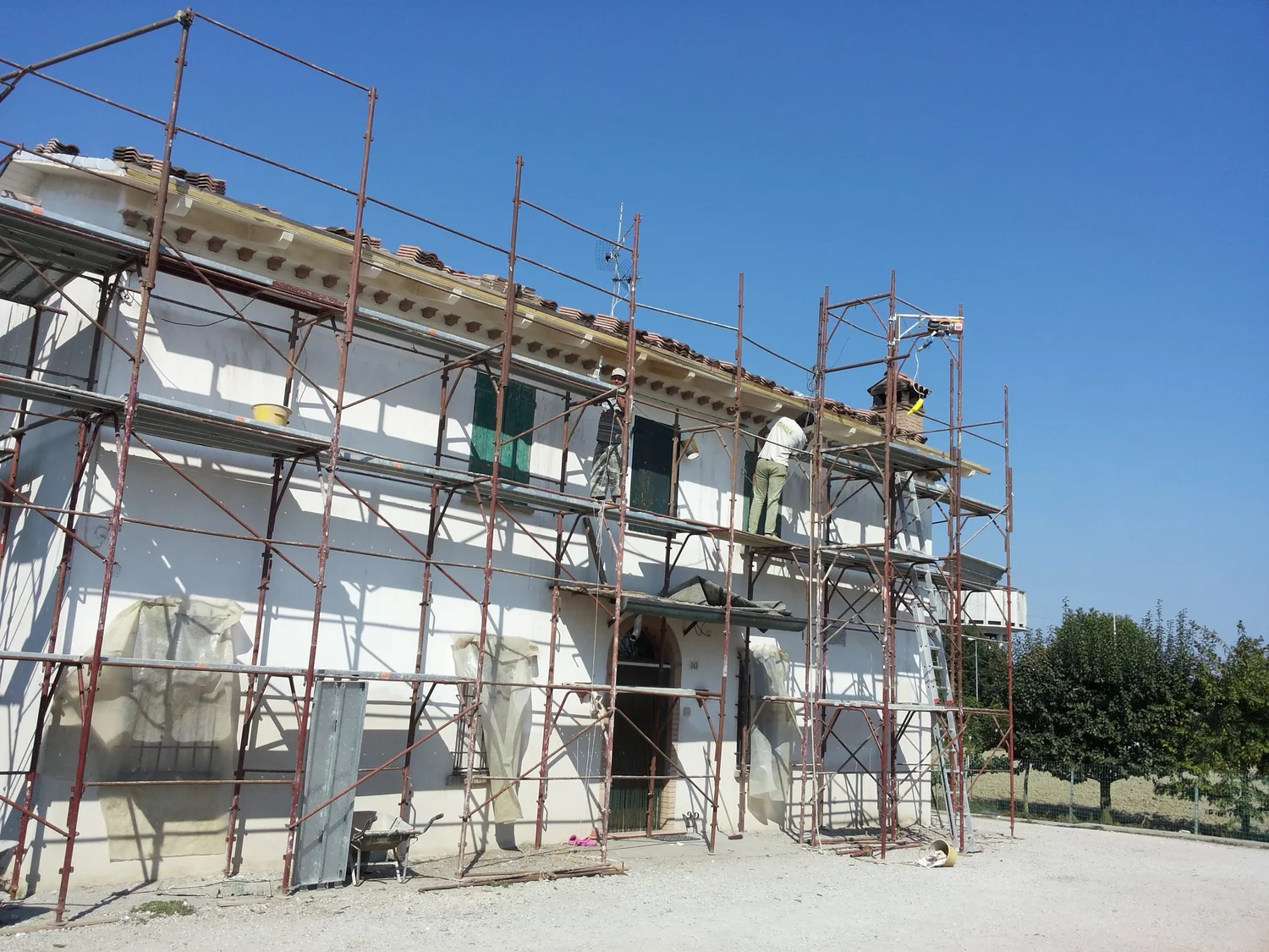 Lavorazioni in cantiere