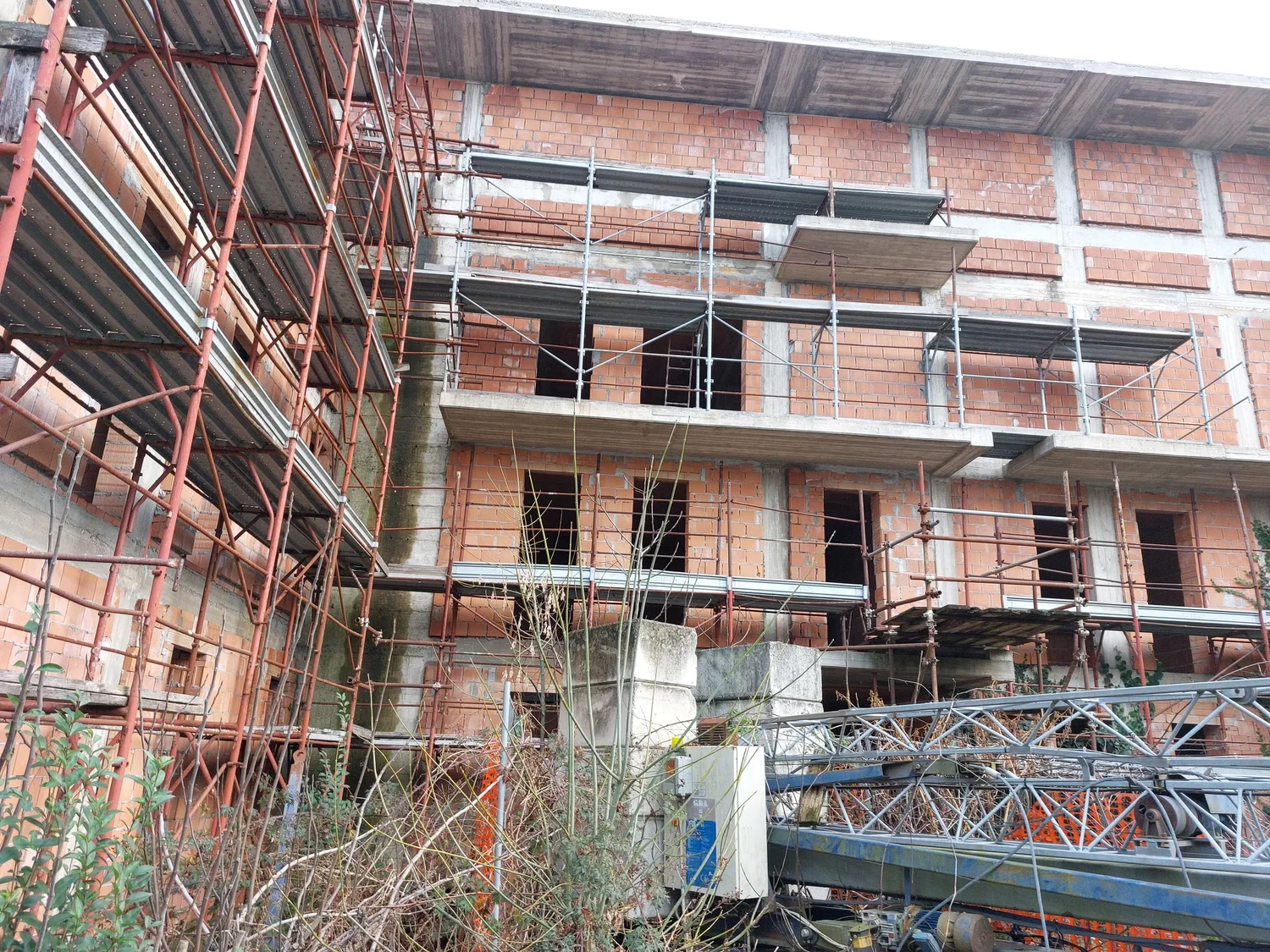 Lavorazioni in cantiere
