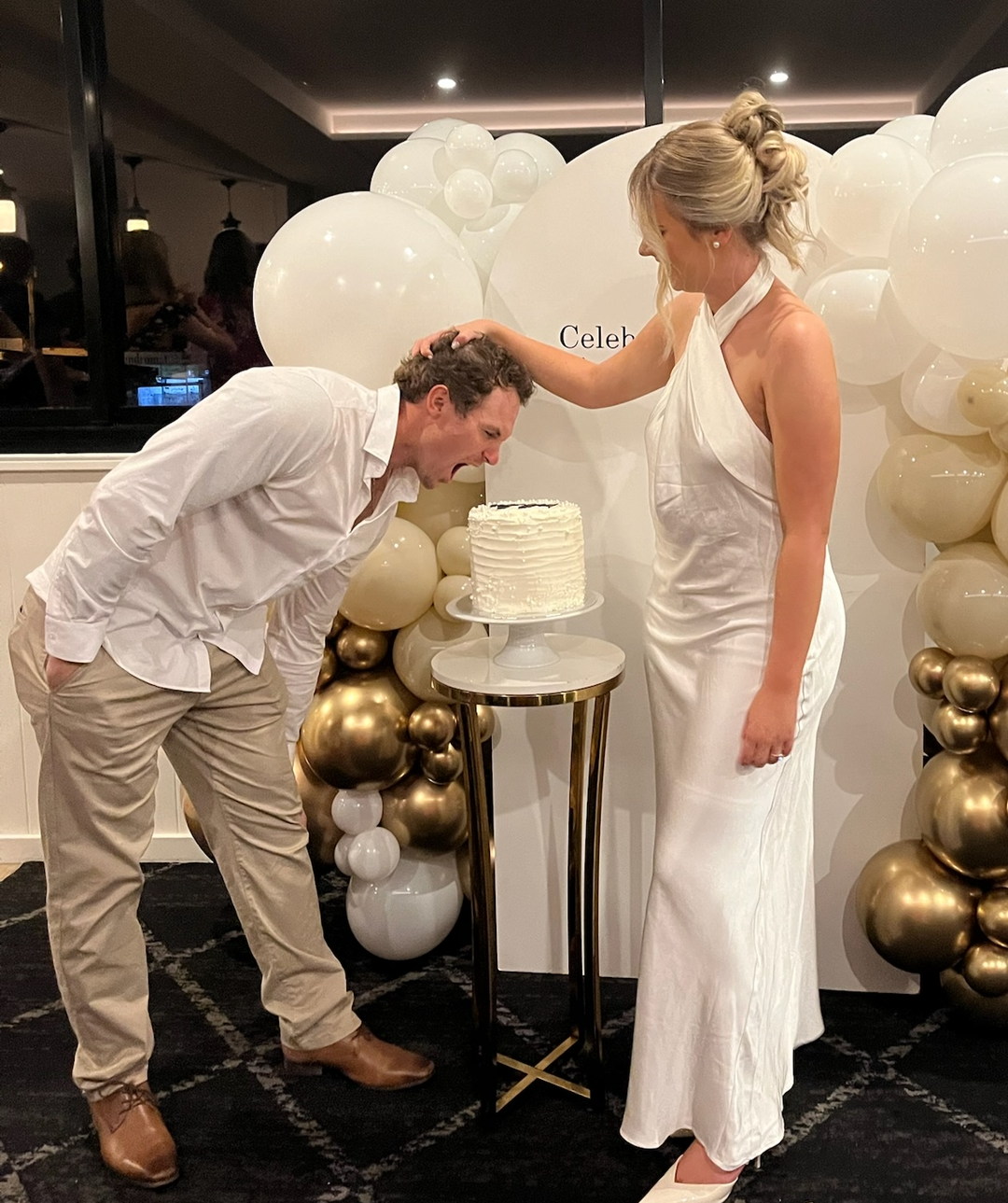Lara and Harry's engagement