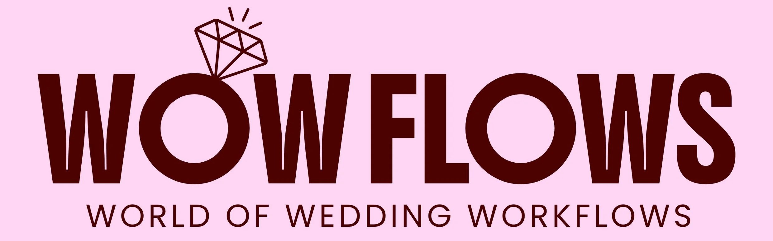 Logo for Wowflows world of wedding workflows