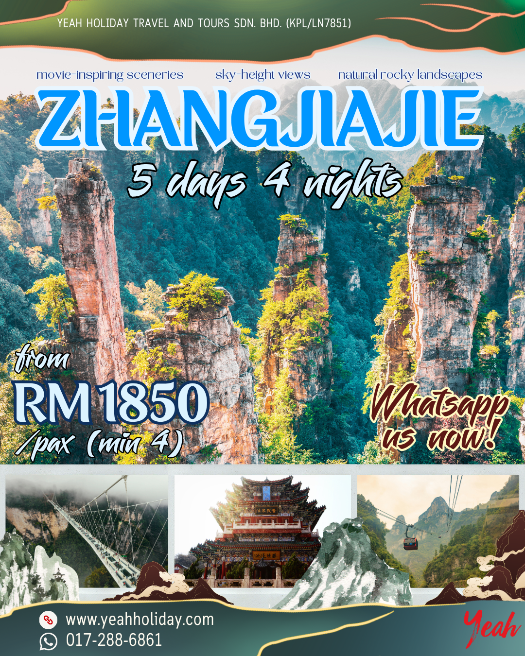 Zhangjiajie 5D4N
