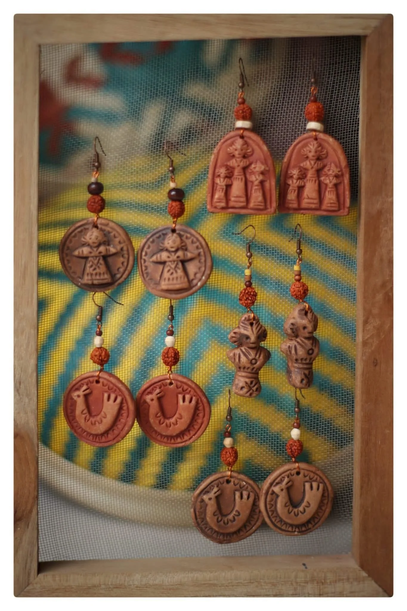 Terracotta Heritage Earrings