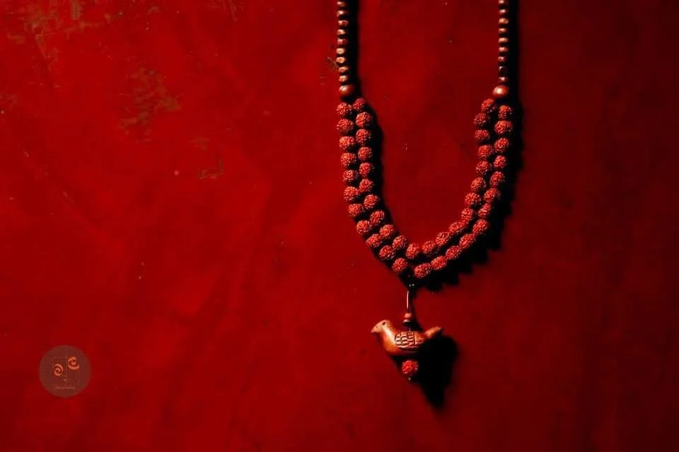 Rustic Bird Pendant Necklace
