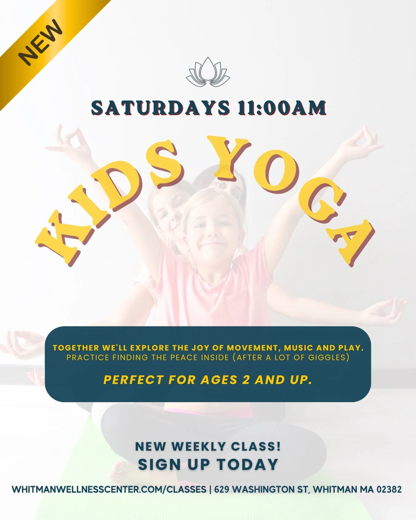One of our most FAQ is about classes for younger Yogi&rsquo;s! We are so excited that Kids Yoga officially on our weekly schedule! Enjoy class every Saturday morning at 11:00am for ages 2+ up! @the.neighborhood.yoga.project 

See you tomorrow - whitm