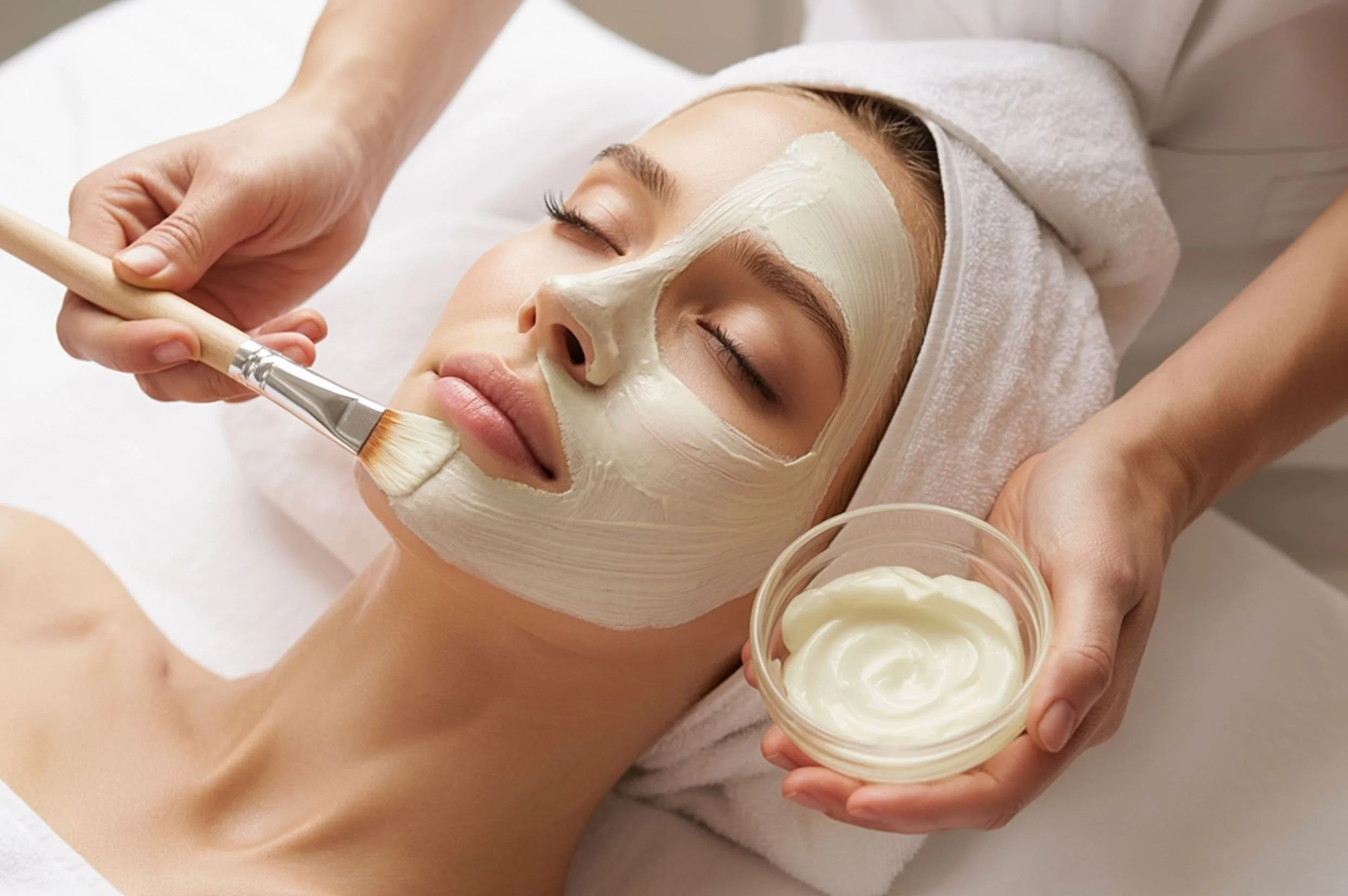 Skincare and beauty facials