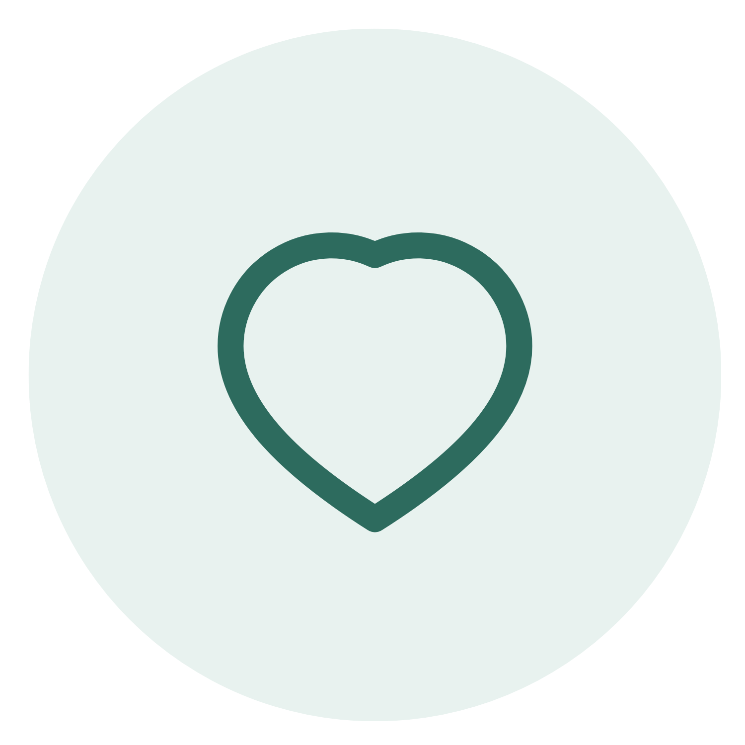 Outcome icon representing reduced inflammation and improved wellbeing through Metabolic Balance