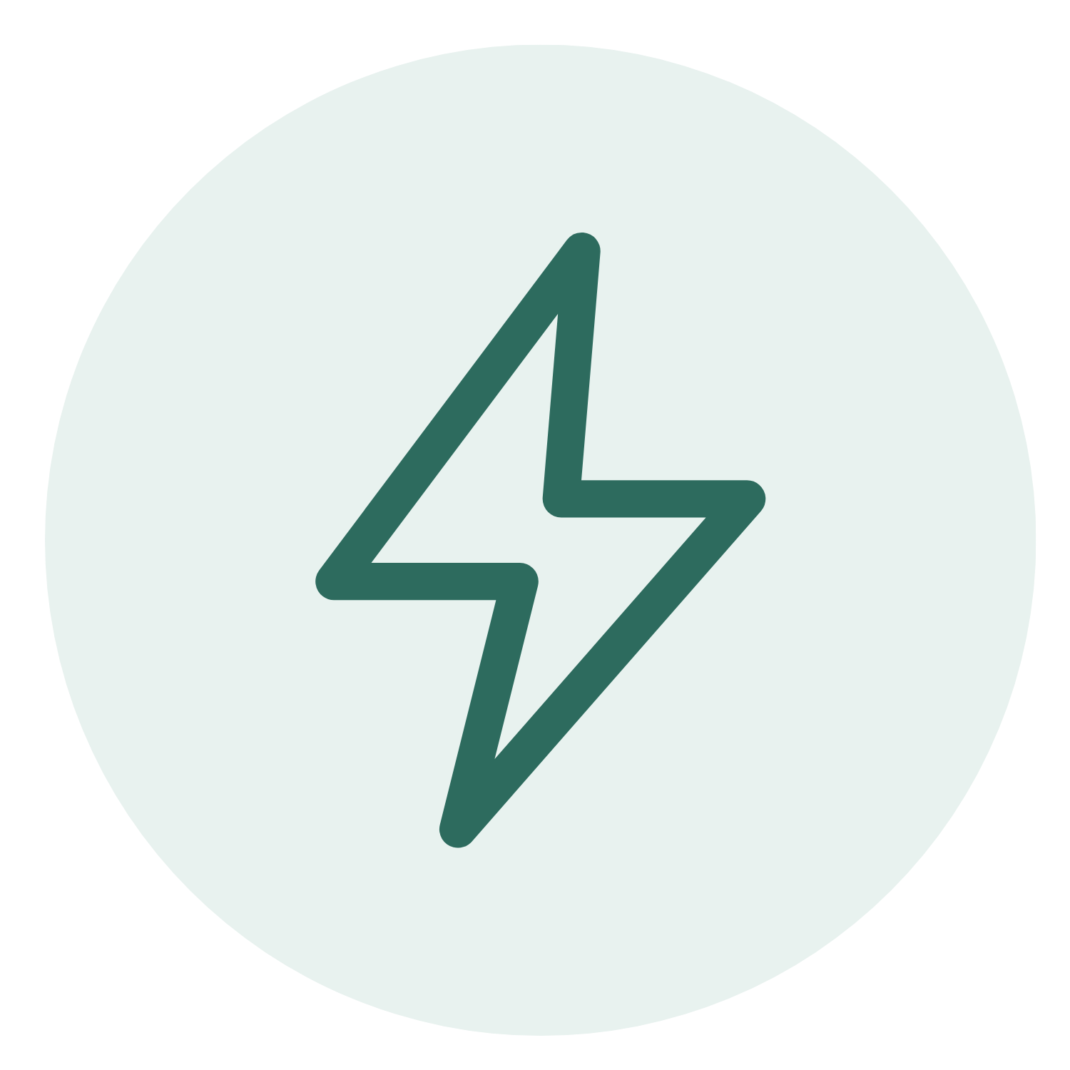 Outcome icon representing sustained energy through personalised Metabolic Balance nutrition
