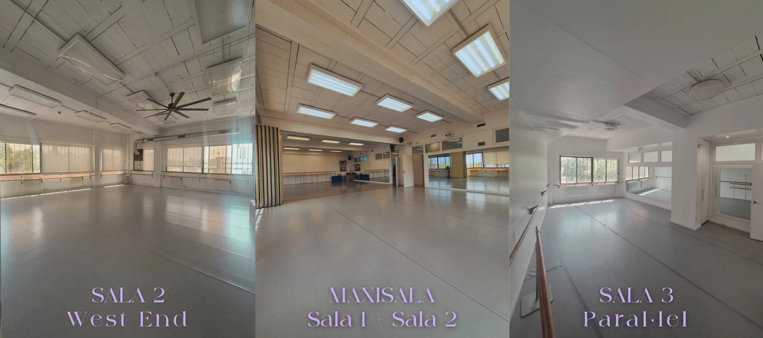 INSTAL·LACIONS I LLOGUER D'ESPAIS