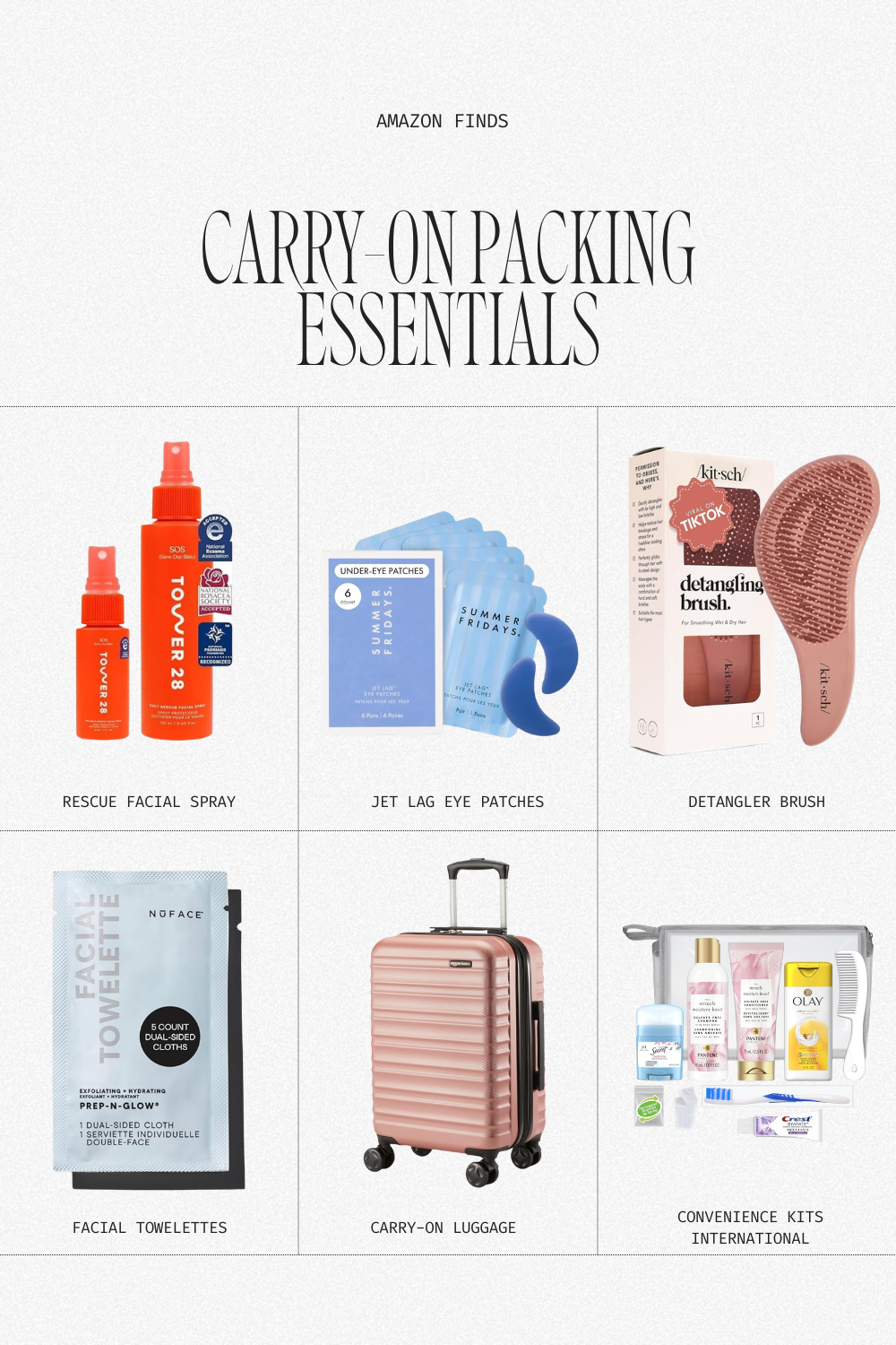 Carry-On Packing Essentials Worth Buying on Amazon Before Your Next Flight