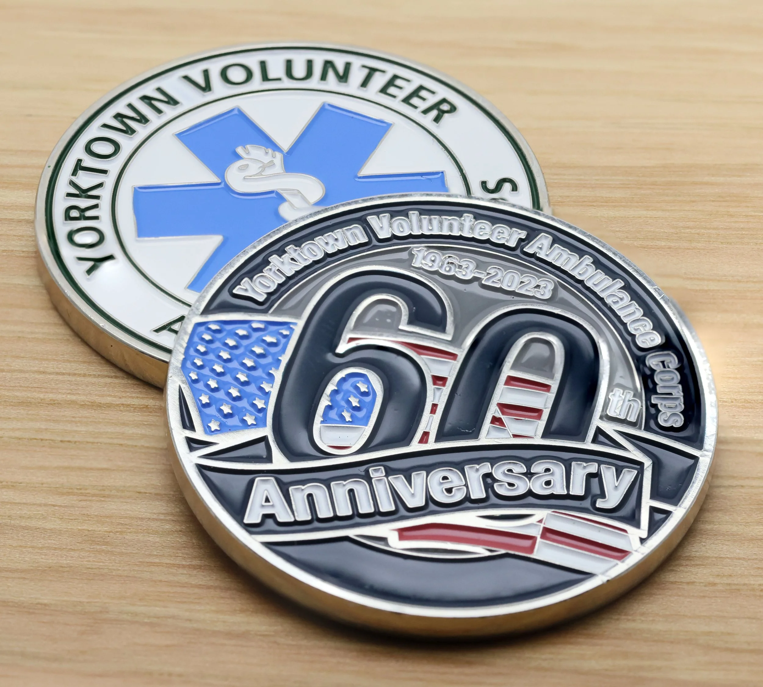 YORKTOWN VOL. EMS COIN
