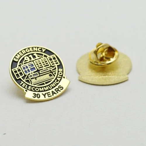 Emergency 911 Telecommunicator Years of Service Pins – 5 to 30 Years