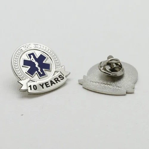 Emergency Medical Service Years of Service Pin