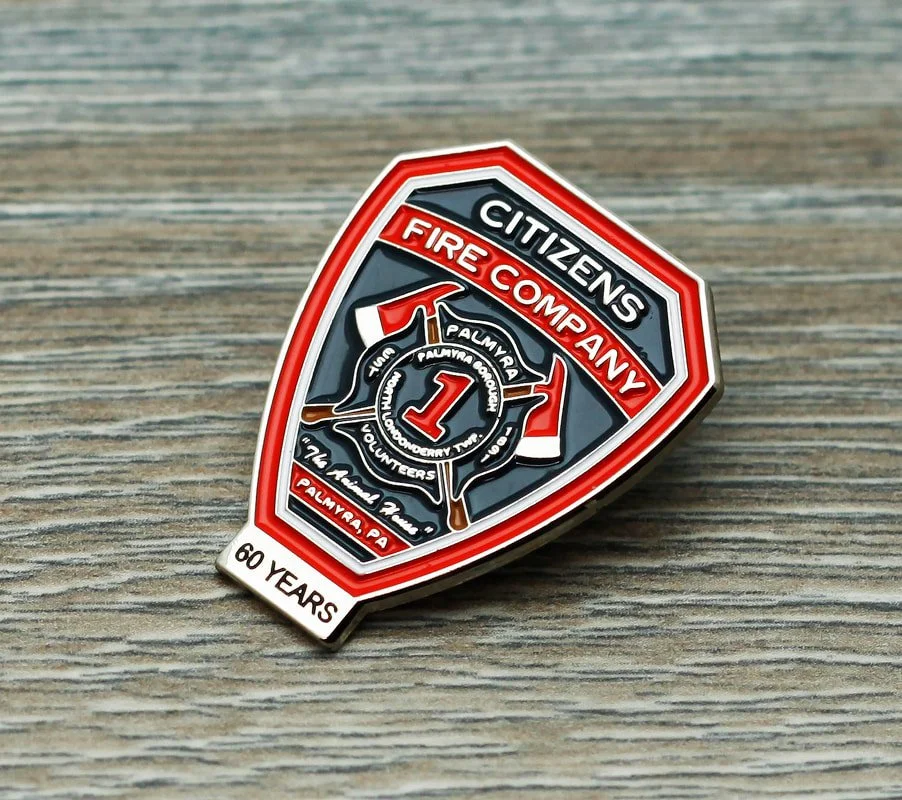 citizens fire co YOS pin