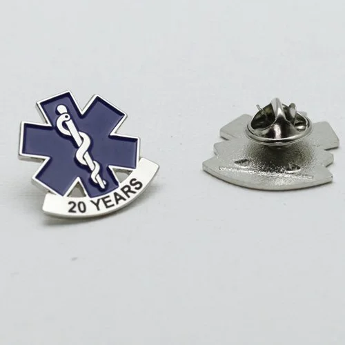 EMS Star of Life Years of Service Pin – 5 to 30 Years