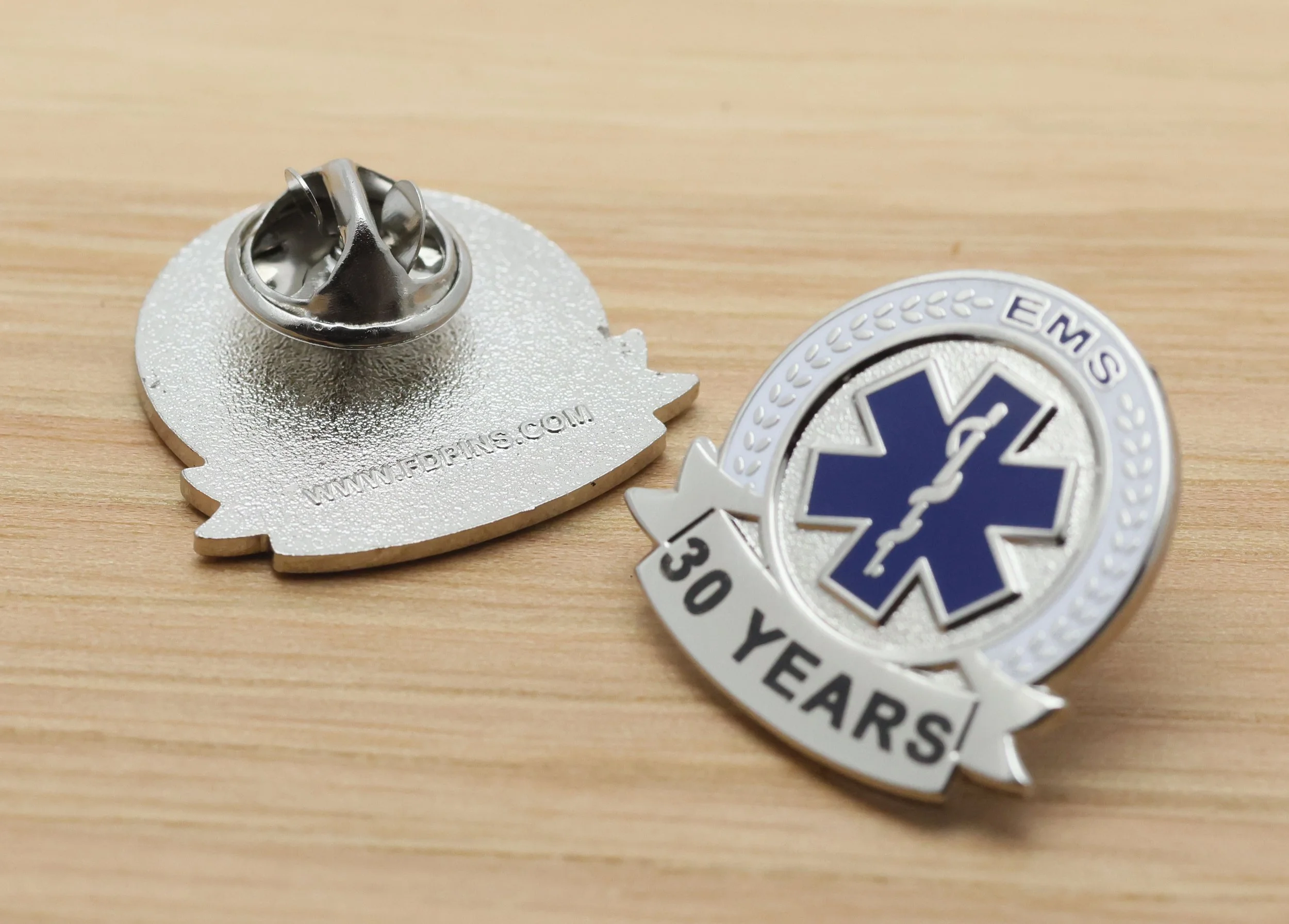 Emergency Medical Service Years of Service Pin