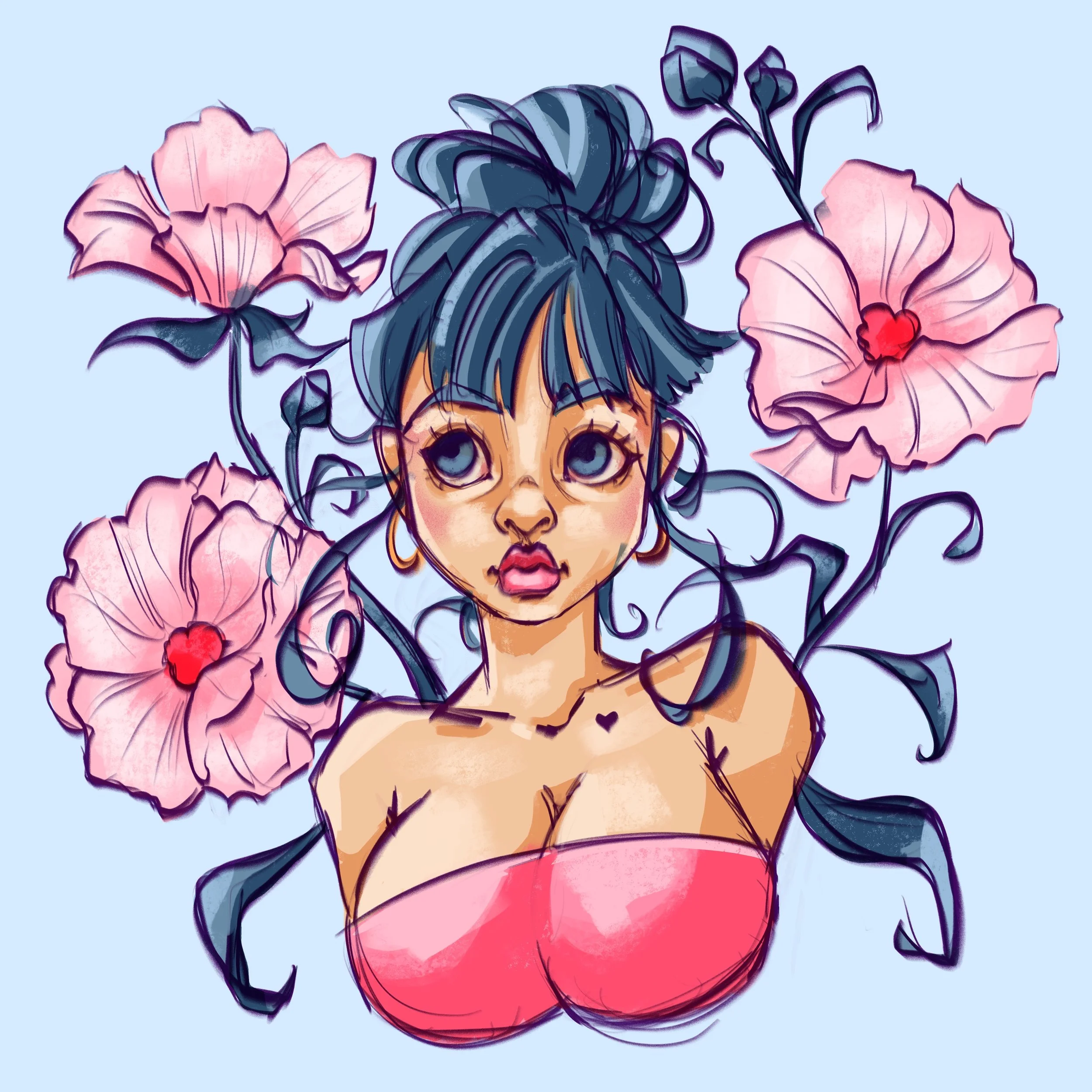 Girl in Pink Sketch.jpg