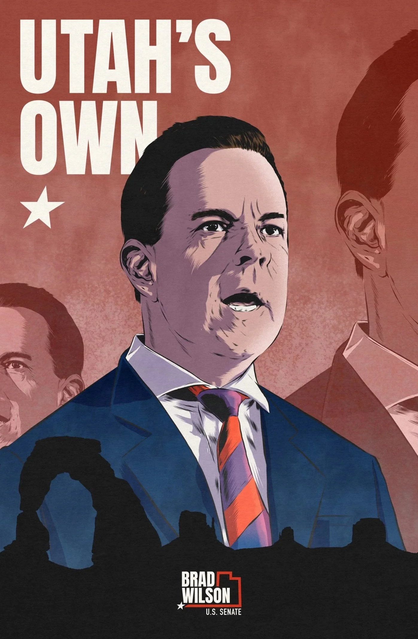 Congressional Candidate Illustration