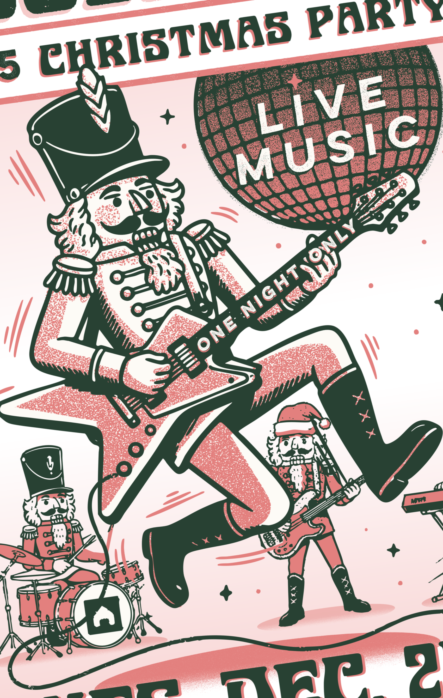 Office Holiday Party Poster