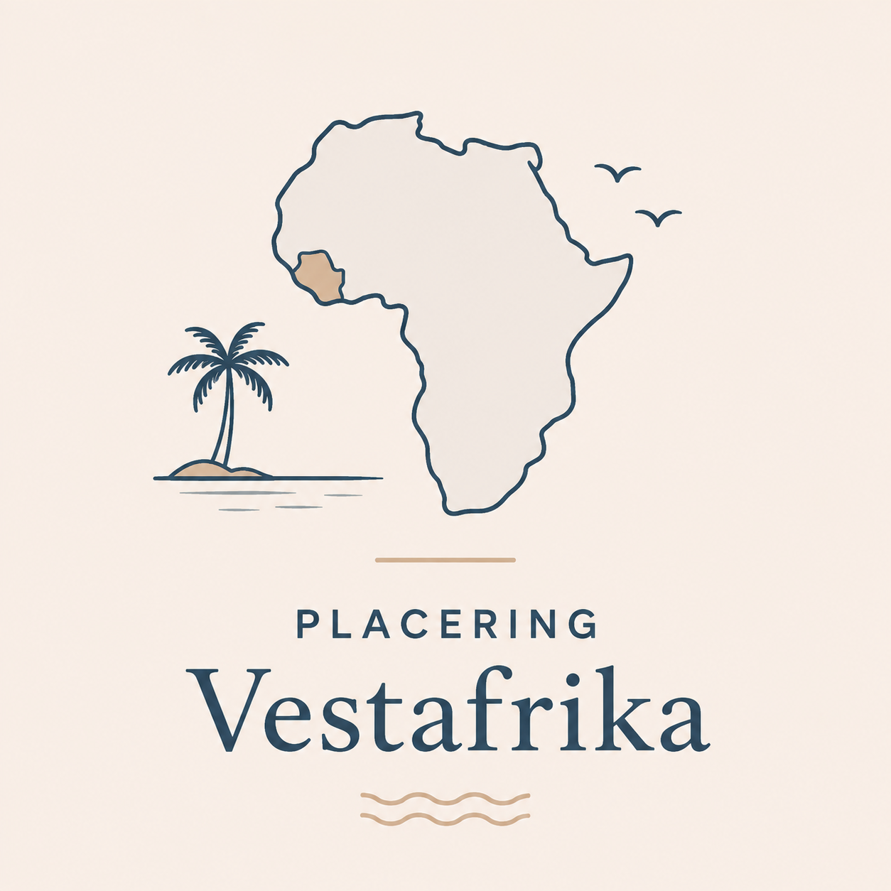 Grafik der viser Sierra Leones placering i Vestafrika.