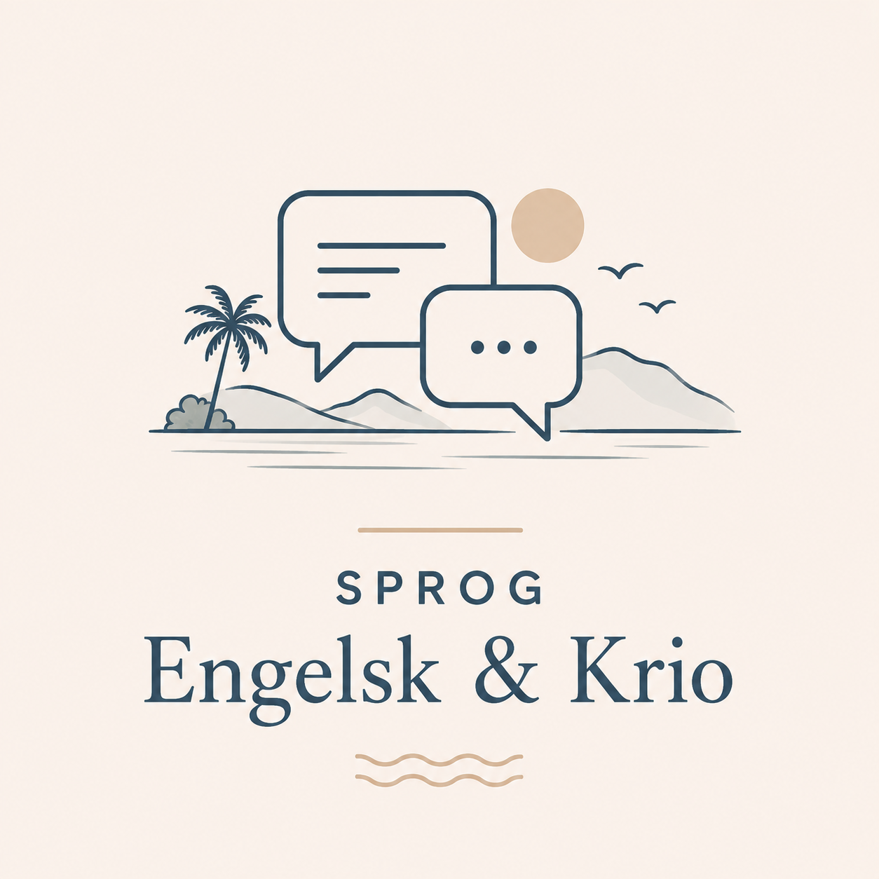 Grafik med fakta om engelsk og krio, som tales i Sierra Leone.