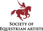 Silhouette of a centaur holding a bow and arrow