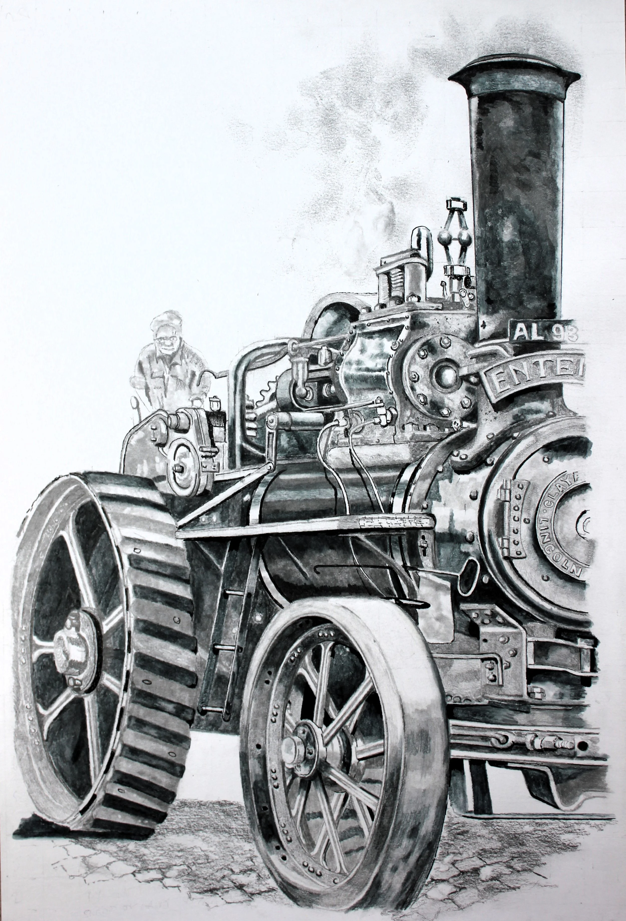 Garrett Traction Engine