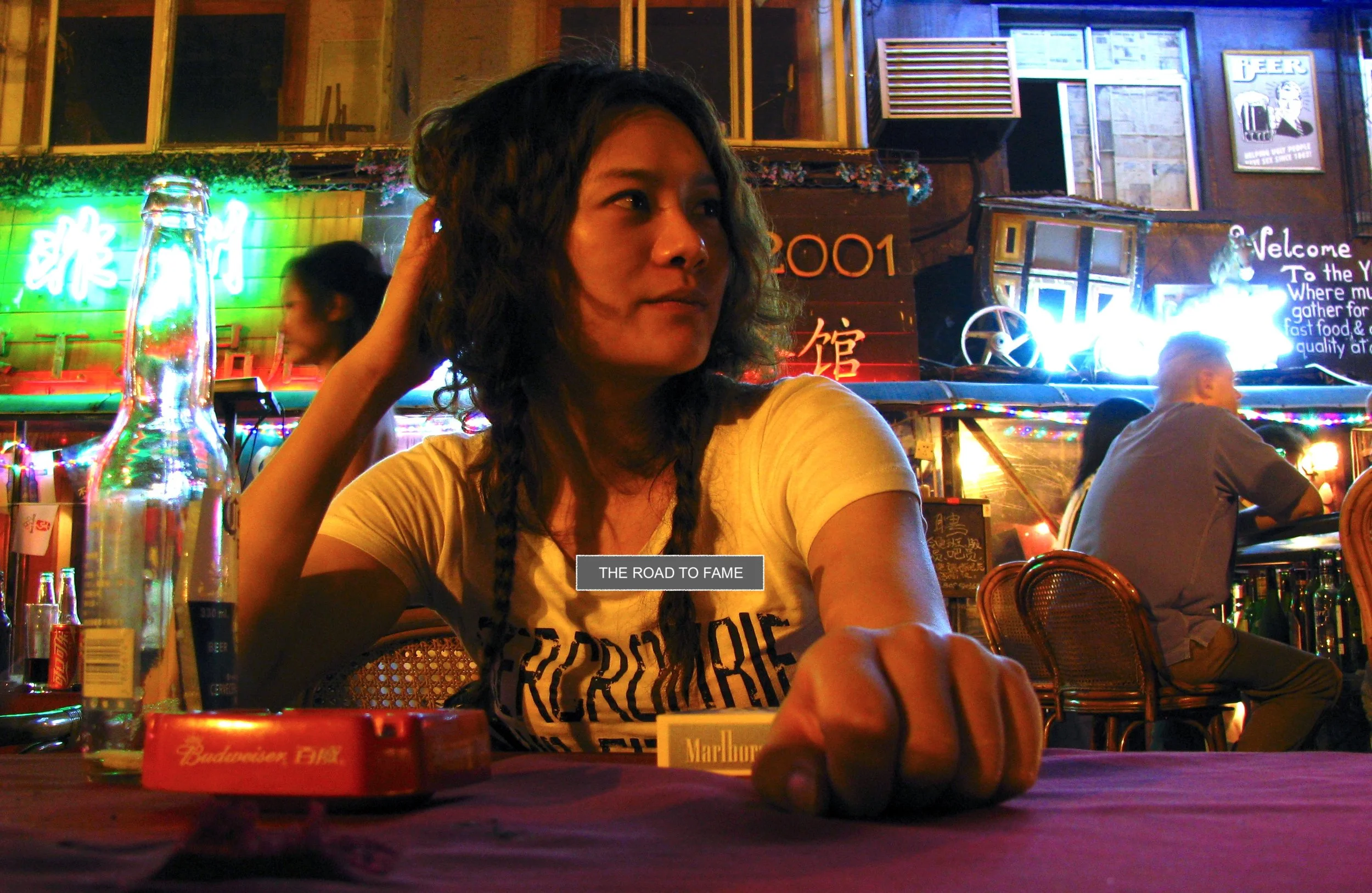 Chen Lei ponders her future. (The Road to Fame)