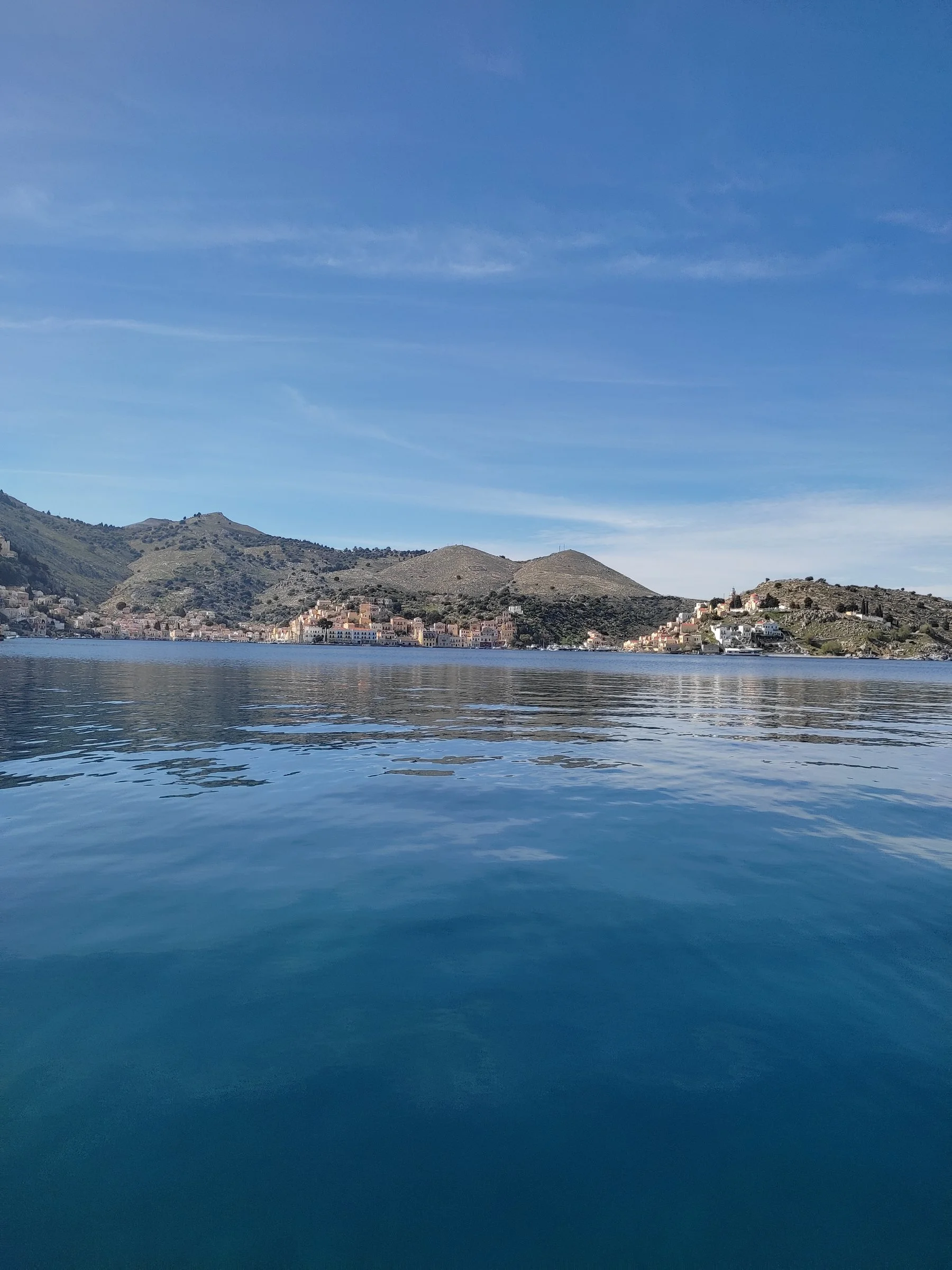 An endless canvas of Aegean blue, where the mind finds still waters.