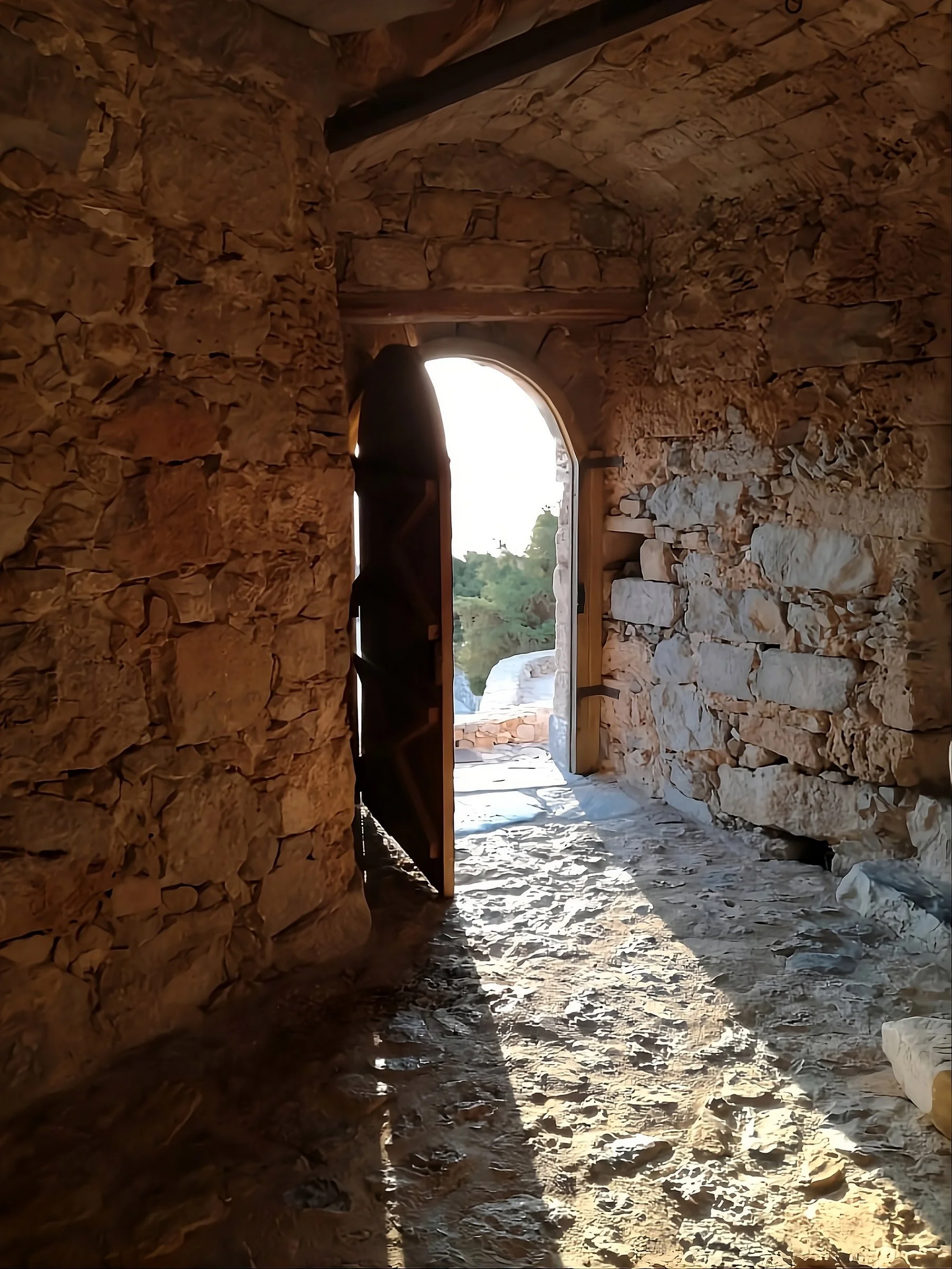An eternal gateway, where time fades into light.