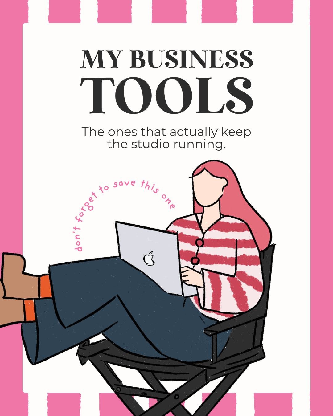 Here are the business tools I use to run Notch.

The stuff that keeps the studio organised, the clients happy, and the projects moving. None of this is sponsored, just the honest list.

Drop a comment and let me know which ones you already use, and i