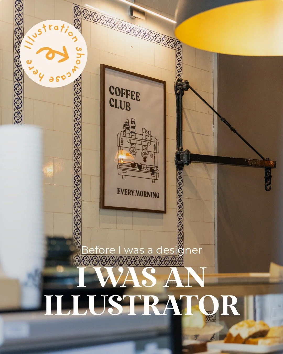 Before I was a brand designer, I was an illustrator. And before that, a watercolour painter.

And that probably sounds like a fun fact (it is), but it genuinely shapes everything about how I work.

Illustration taught me that every mark matters. That
