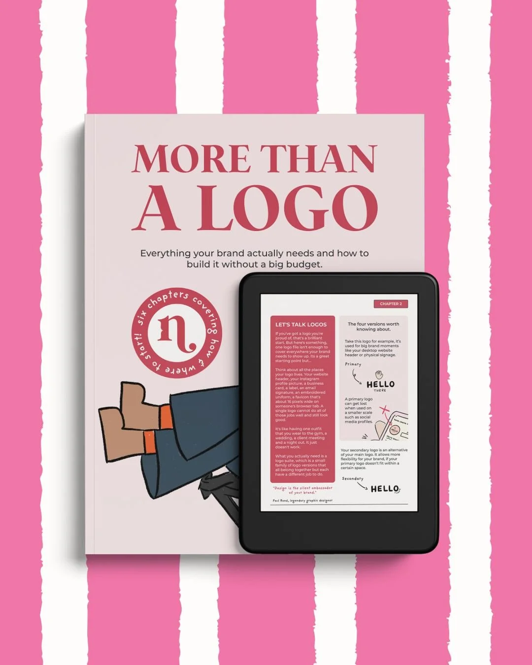 Well, this is exciting!!

More Than A Logo is finally here and I cannot wait for you to get your hands on it.

I wrote this because I kept meeting small business owners who wanted to understand their brand properly but didn't know where to start, may