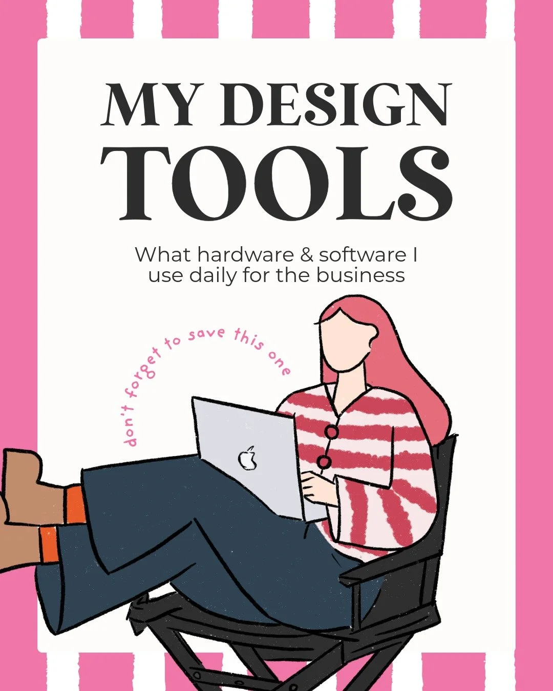The software and hardware I actually use to design brands, create illustrations and keep the studio running. None of this is sponsored, just an honest list.

Drop a comment and let me know which ones you already use, and if you want to know anything 