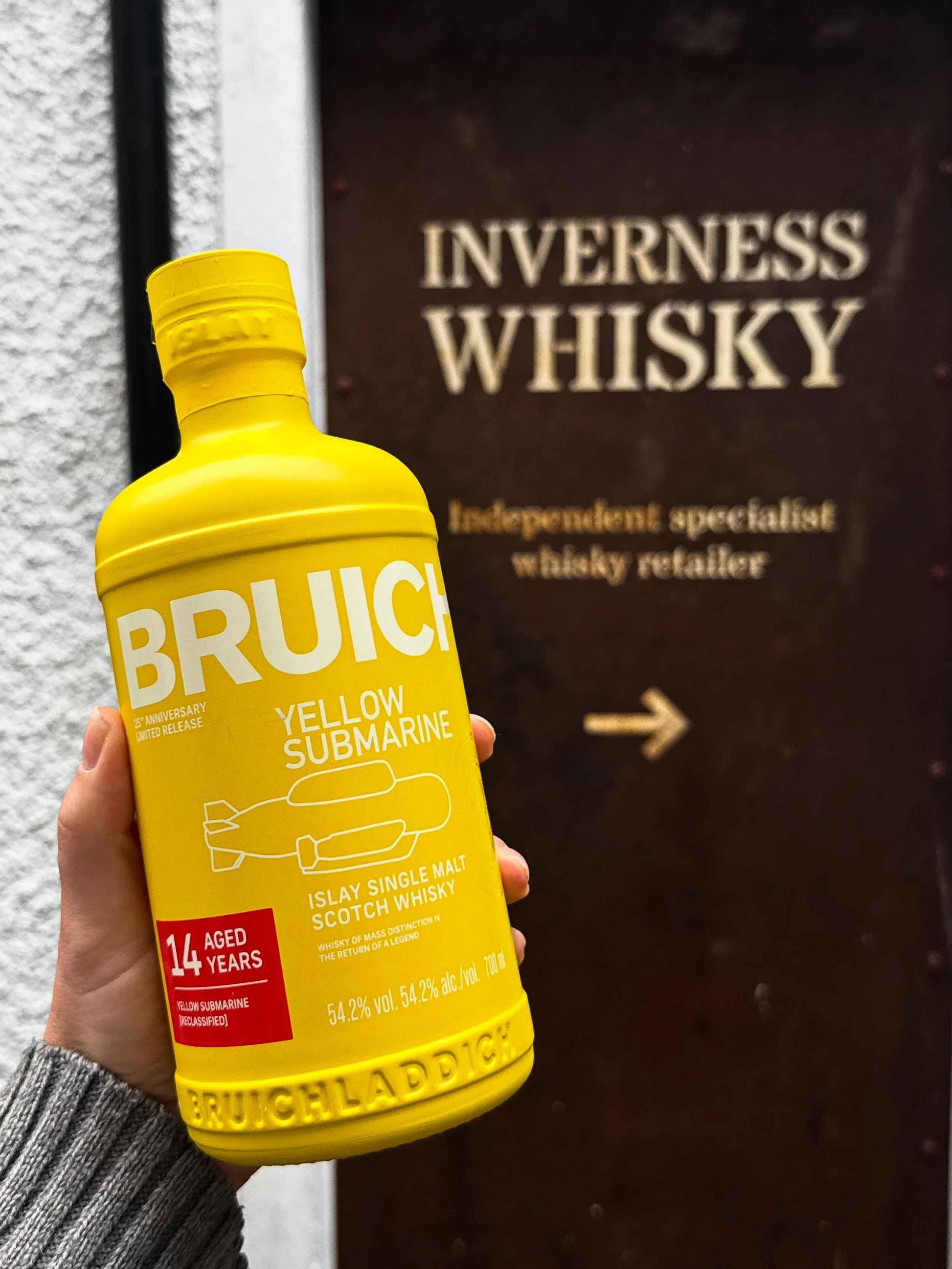 now in store @bruichladdich 14yr Old Yellow Submarine III 🥃💛 the third release of their series &lsquo;the Whisky of Mass Distinction&rsquo;. Bruichladdich&rsquo;s Yellow Submarine story began in 2005, when an Islay fisherman found a small, bright y