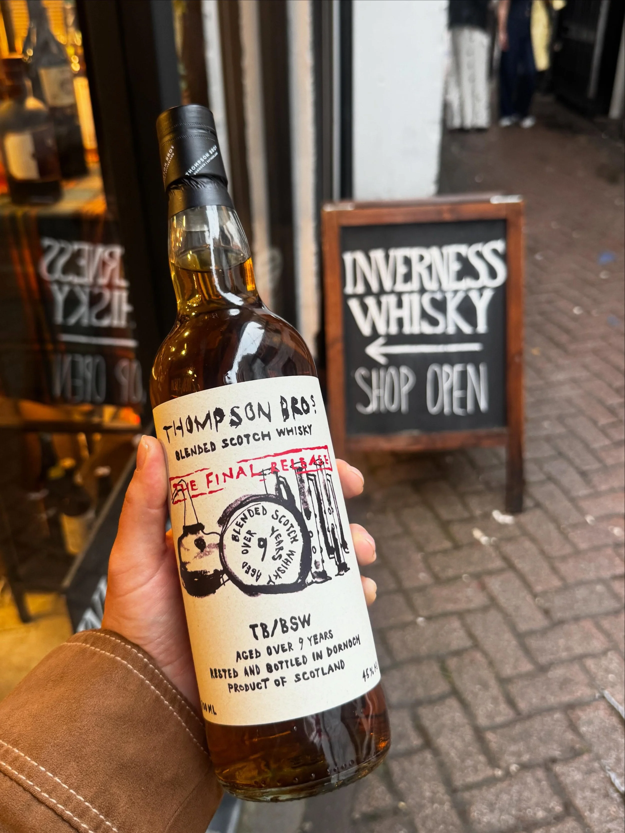 now in store 💥 the final release of BSW from @dornochdistillery 🥃 aged over 9yrs, an absolute steal for such a special bottle. We&rsquo;re open 10am-10pm Mon-Sat, 10am-8pm Sun. #invernesswhisky