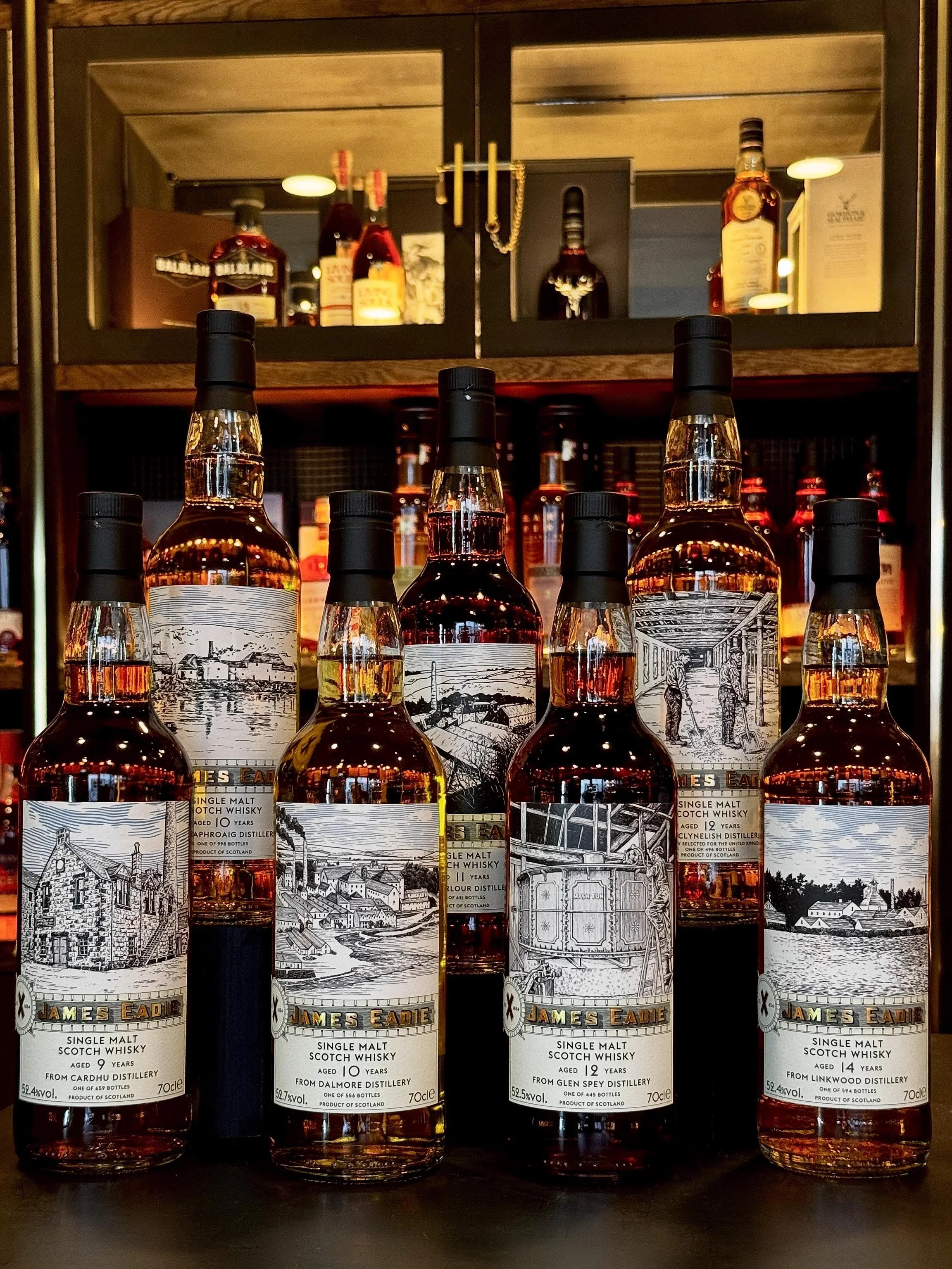 in store now from @jeadiewhisky 🥃 7 bottles from their Distilleries of Great Britain and Ireland range, inspired by a 1920&rsquo;s publication of the same name where 124 distilleries were visited, surveyed and photographed. A century on many of thes