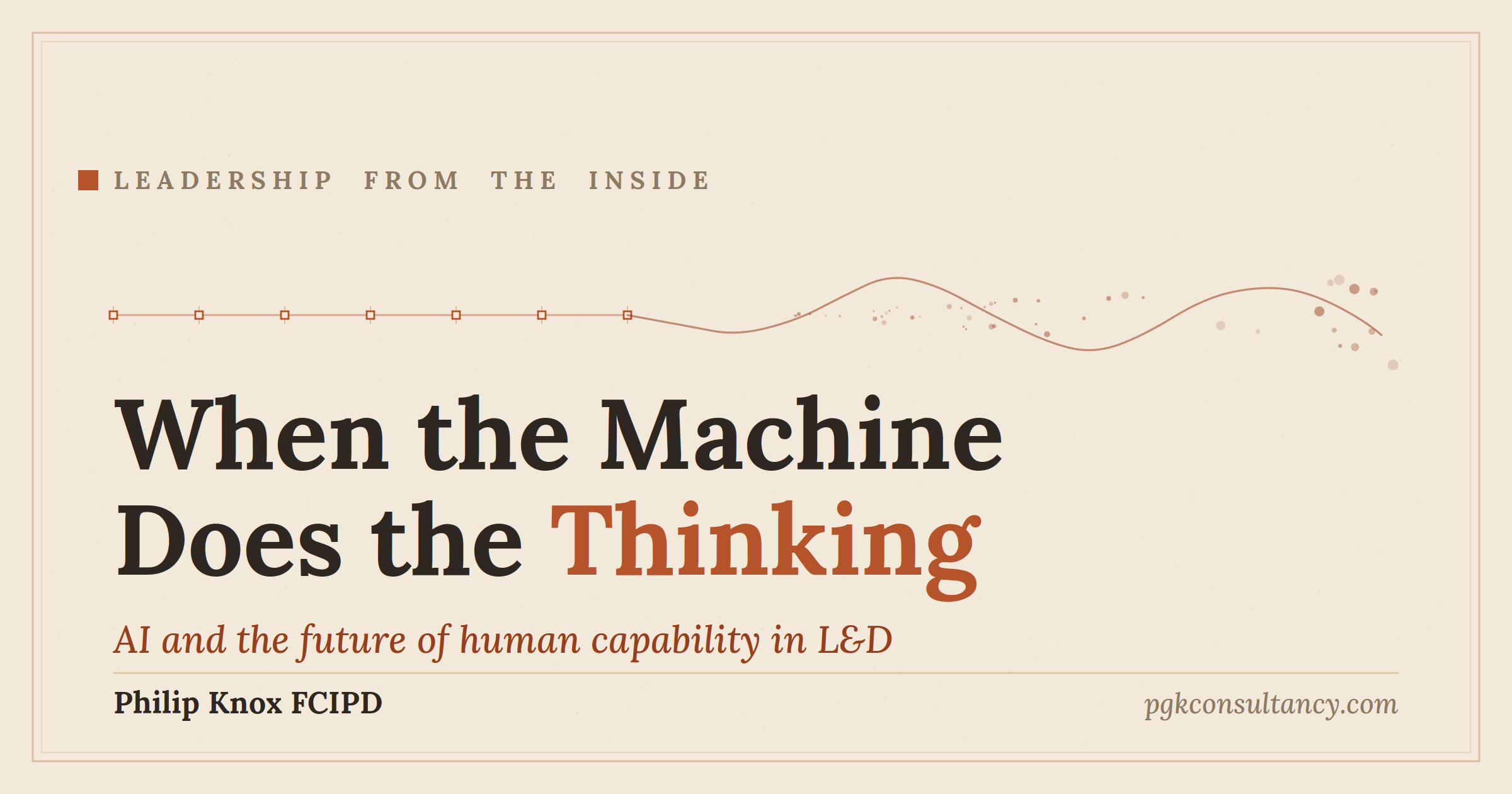 When the Machine Does the Thinking